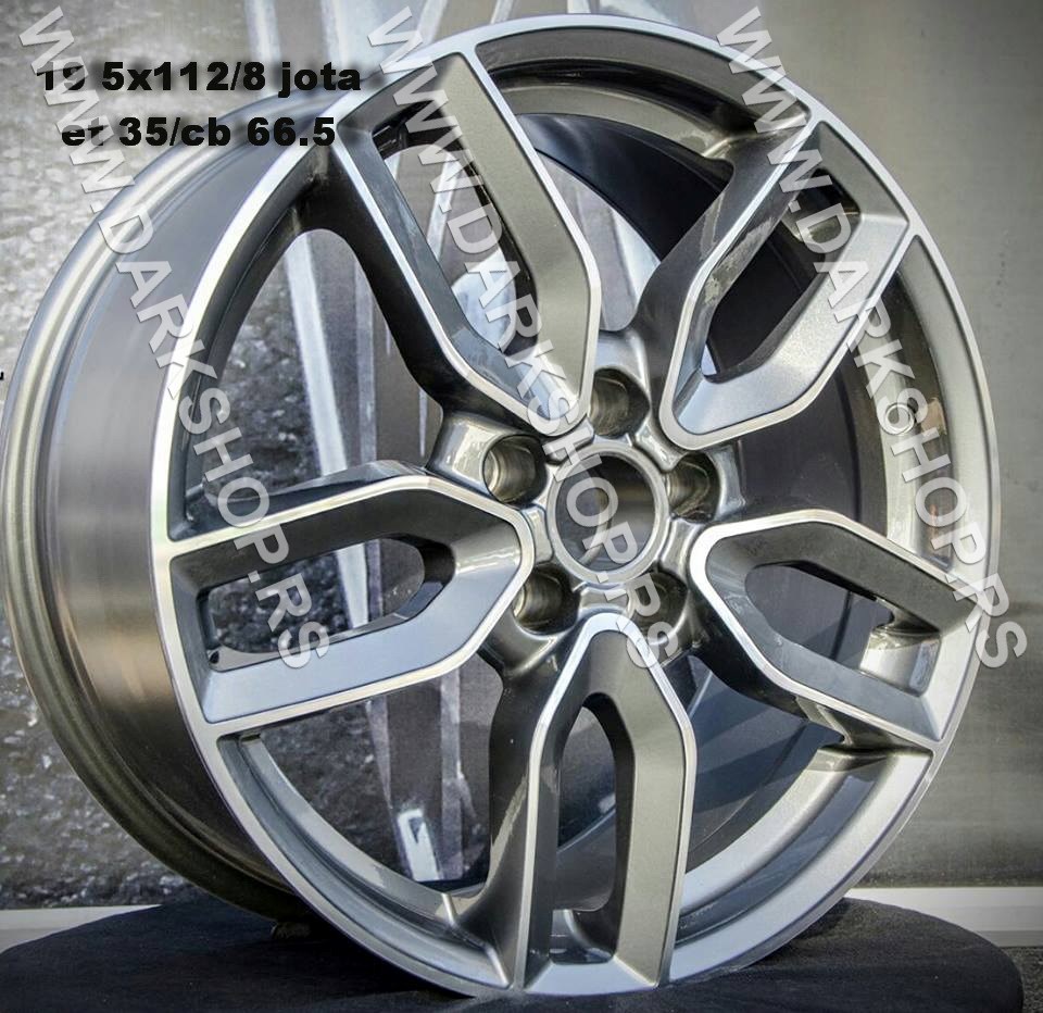 19 ALUFELNE 5X112/8JOTA/ET 35/CB 66,5 19 ALUFELNE 5X112/8JOTA/ET 35/CB 66,5